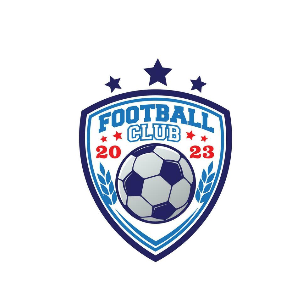 design logo gli sport calcio vettore illustrazione
