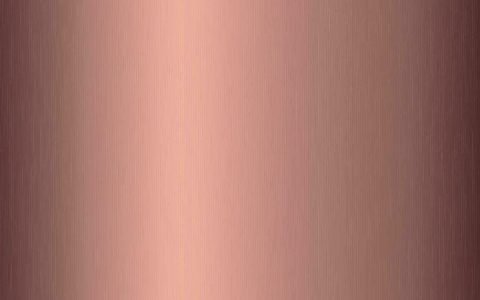 rosa oro metallico pendenza con graffi. rosa oro Foglio superficie struttura effetto. vettore illustrazione