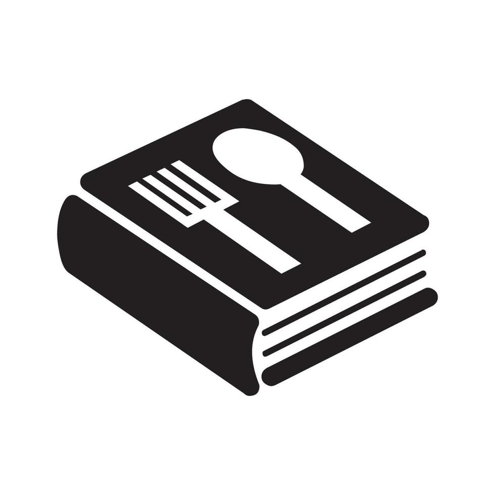 ristorante menù libro icona vettore illustrazione grafico design