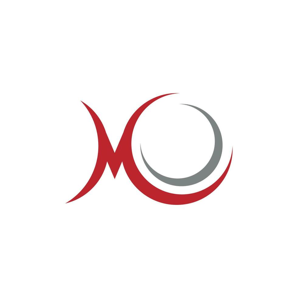 modello di lettera m logo vettore