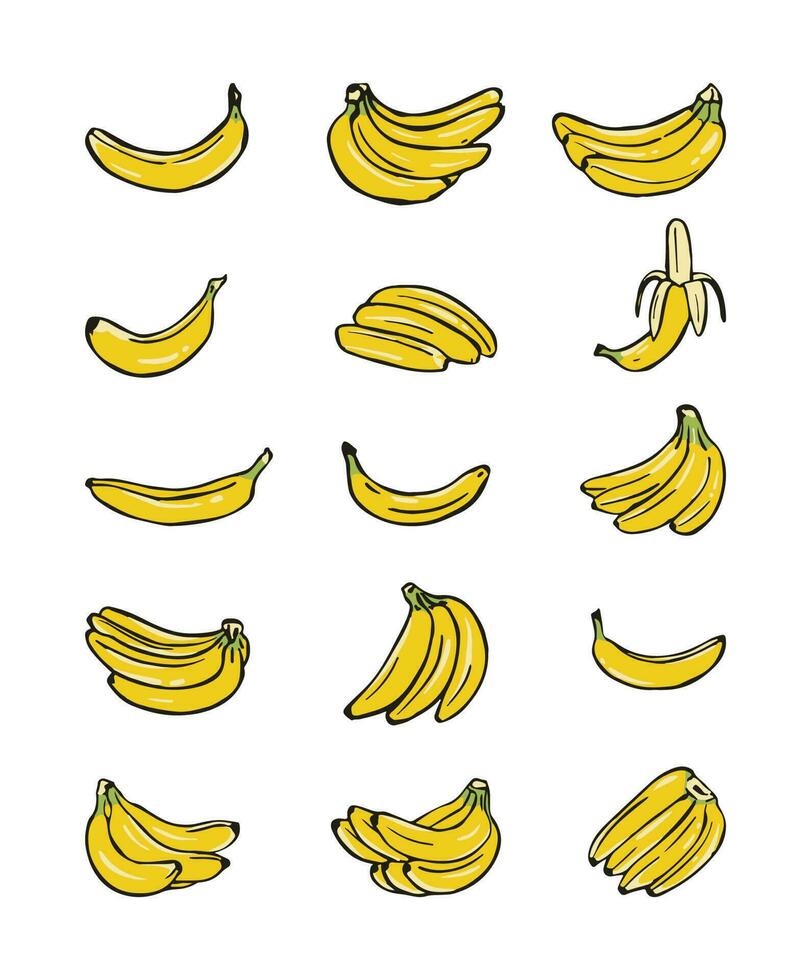 maturo Banana illustrazione vettore