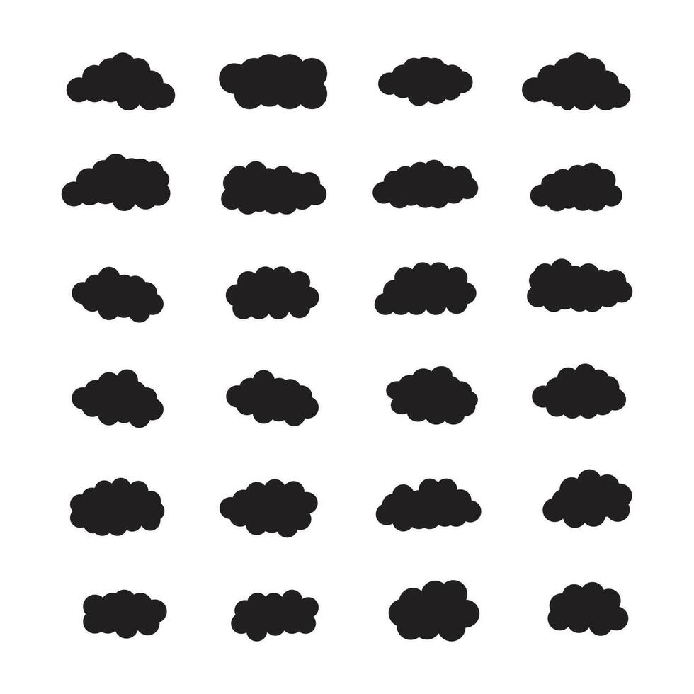 tempo metereologico icona, nuvole vettore fascio, cielo nuvole clipart, nero e bianca nuvole eps, cartone animato nuvole fascio, linea arte caramella nuvole grafica vettore, schema pioggia nuvole vettore silhouette