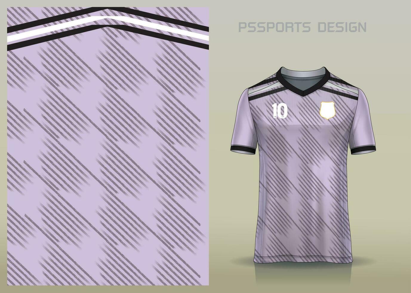 gli sport camicia design per uso nel il produzione di abbigliamento sportivo o uso come sfondo vettore