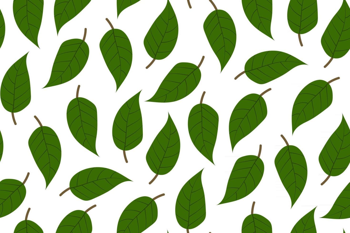 sfondo tropicale con foglie. foglia sfondo ripetuto. illustrazione vettoriale seamless pattern. disegno astratto esotico moderno.