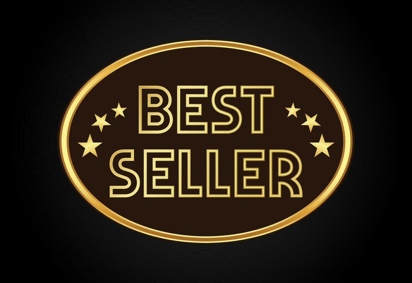 best seller icon design, best seller badge logo design template vector illustration