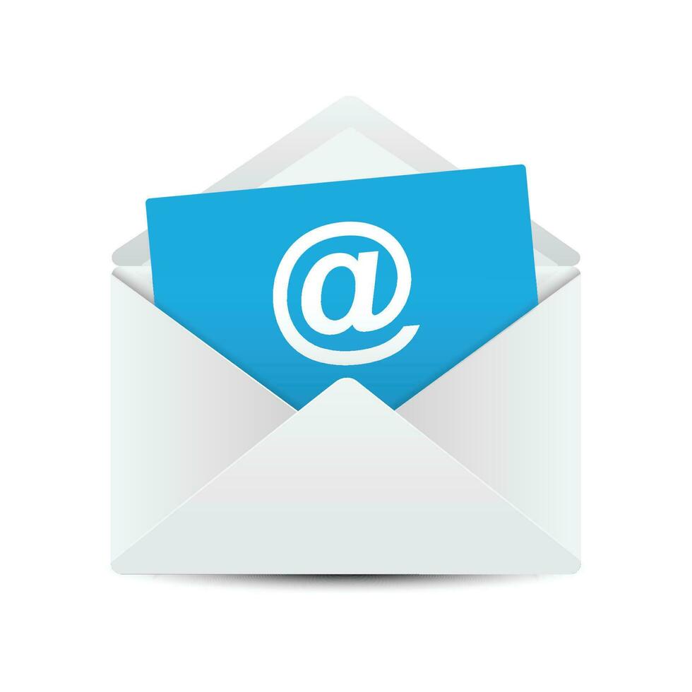 e-mail Busta concetto, vettore illustrazione