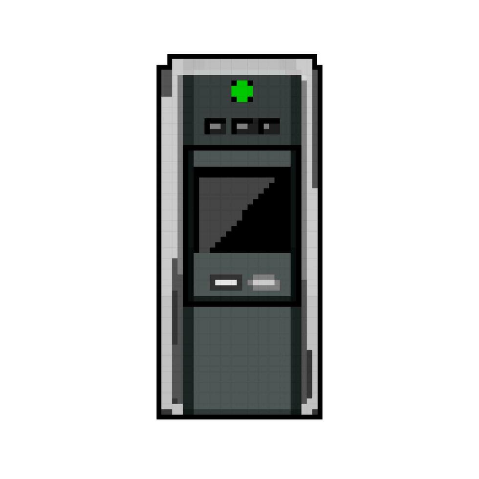 energia batteria di riserva gioco pixel arte vettore illustrazione