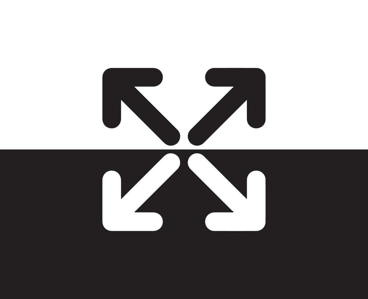 bianco logo marca simbolo nero e bianca Abiti design icona astratto vettore illustrazione