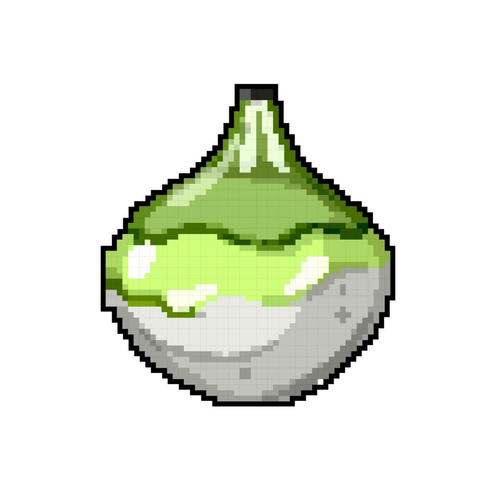 boquet vaso fiore ceramica gioco pixel arte vettore illustrazione