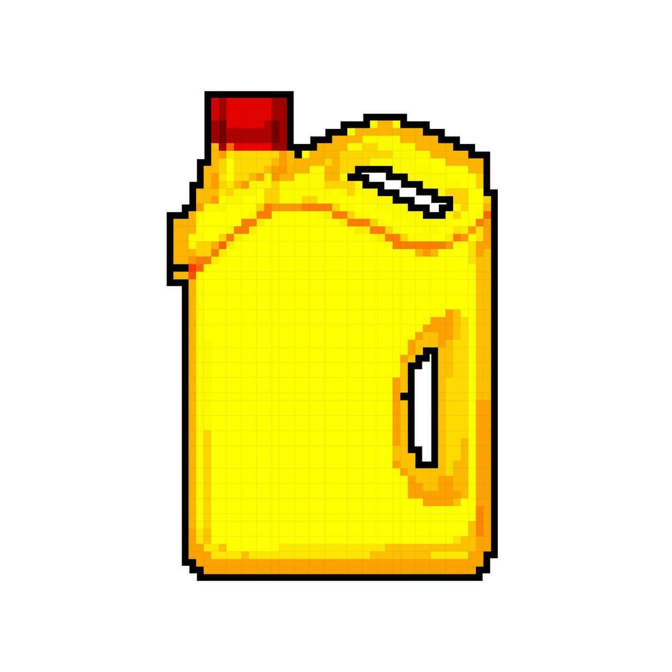 diesel il motore olio gioco pixel arte vettore illustrazione