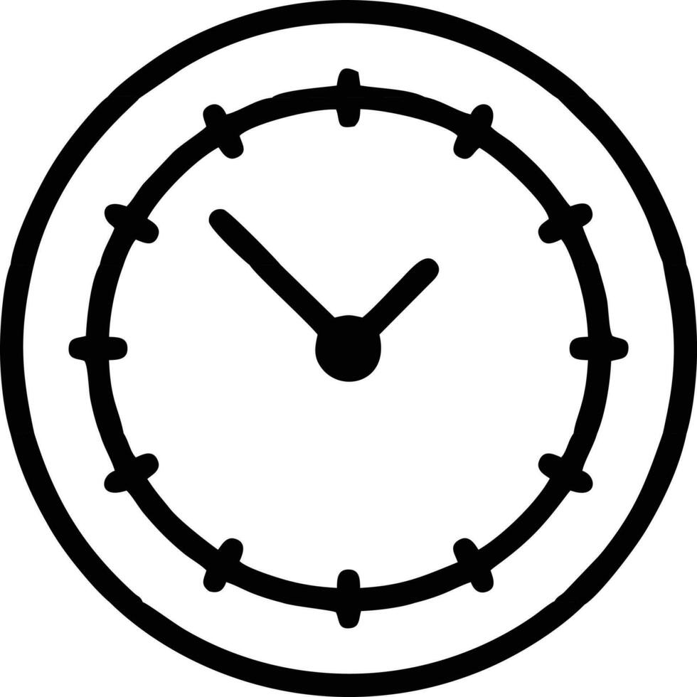 orologio icona simbolo design Immagine. illustrazione di il allarme orologio tempo isolato vettore Immagine. eps 10