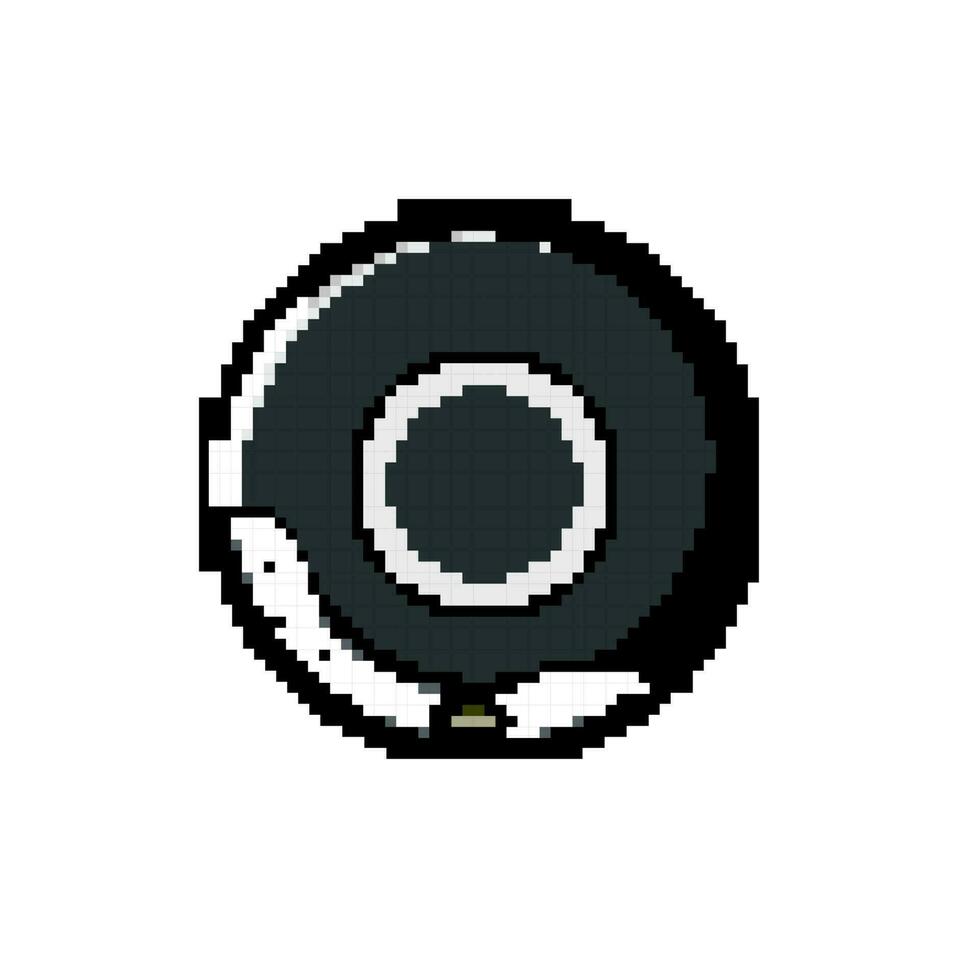 suono CD giocatore gioco pixel arte vettore illustrazione