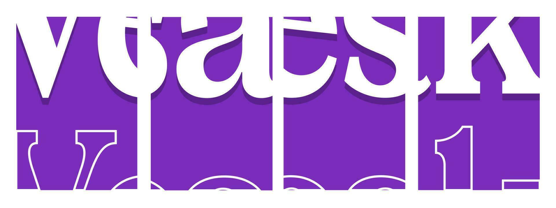 impostato di Vesak giorno sfondo. astratto tipografia viola. modelli per celebrazione, Annunci, marchio, striscione, coperchio, etichetta, manifesto, i saldi vettore