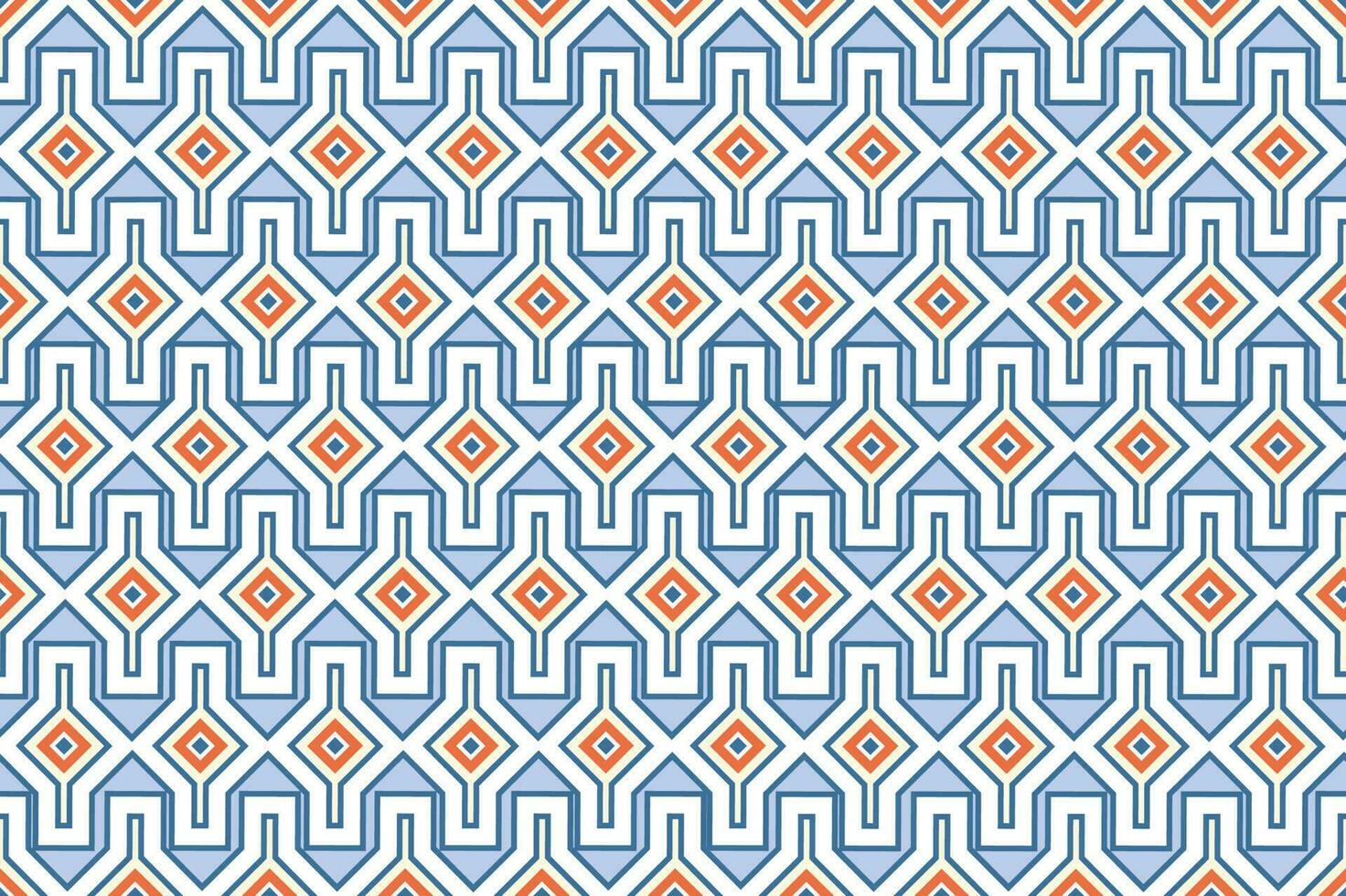 astratto geometrico forma senza soluzione di continuità modello. mosaico design piastrella sfondo. geometrico linea ornamento con elegante asiatico arredamento motivo vettore
