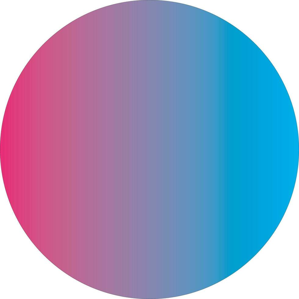 rosa e blu pendenza cerchio vettore