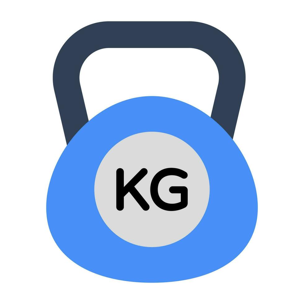 un' di moda vettore design di kettlebell