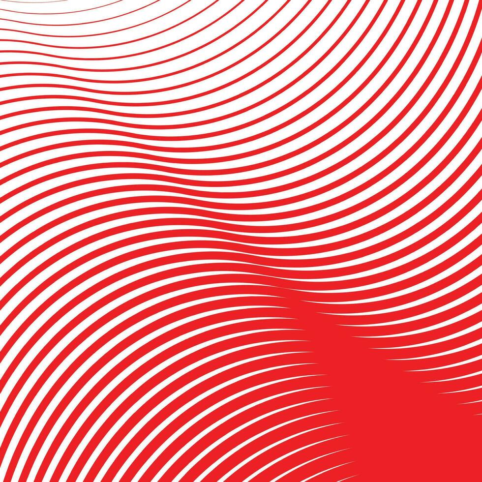 astratto geometrico rosso onda linea modello. vettore