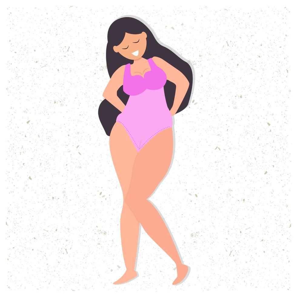 donna in bikini illustrazione vettoriale gratis