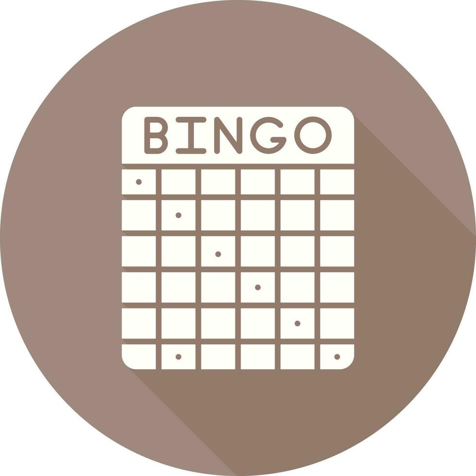 icona del vettore bingo