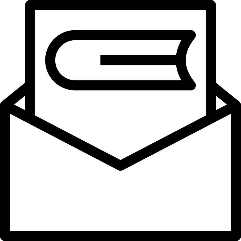 illustrazione vettoriale di posta su uno sfondo. simboli di qualità premium. icone vettoriali per il concetto e la progettazione grafica.