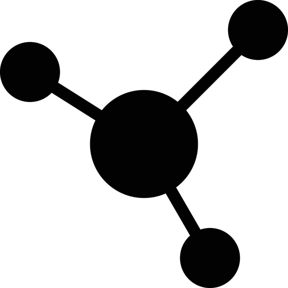 illustrazione vettoriale dell'atomo su uno sfondo. simboli di qualità premium. icone vettoriali per il concetto e la progettazione grafica.