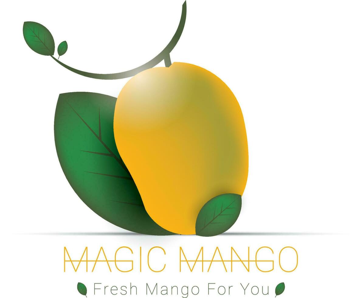 Mango logo design modello. marca identità design. vettore