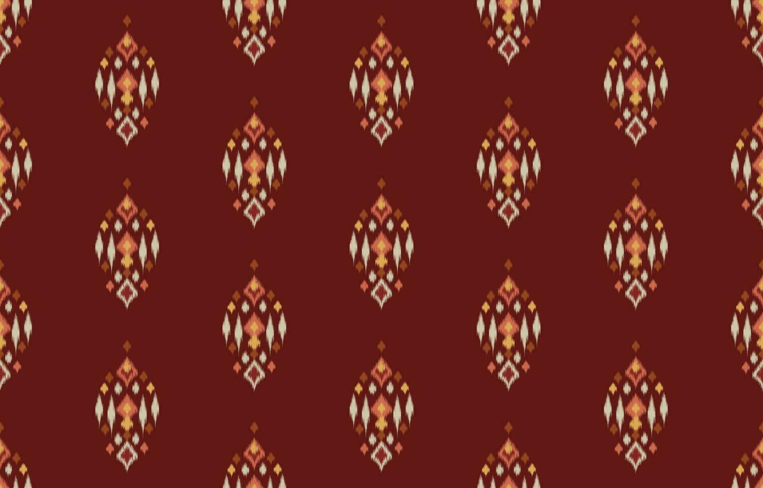 etnico astratto ikat arte. senza soluzione di continuità modello nel tribale, popolare ricamo, e messicano stile. azteco geometrico arte ornamento Stampa. design per tappeto, sfondo, vestiario, avvolgere, tessuto, coperchio, tessile. vettore