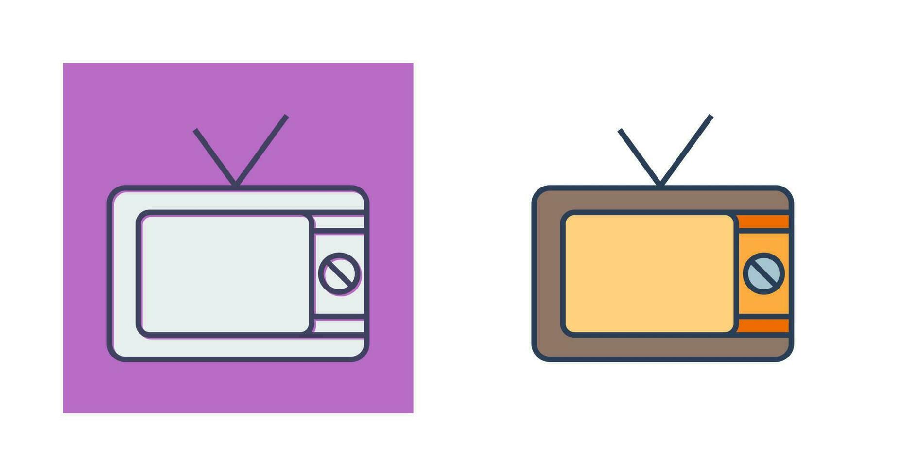 icona di vettore della televisione