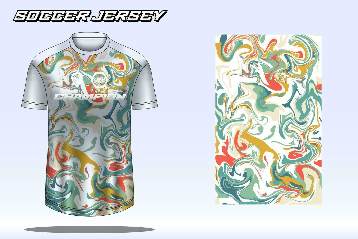 calcio maglia sport maglietta design modello per calcio club vettore