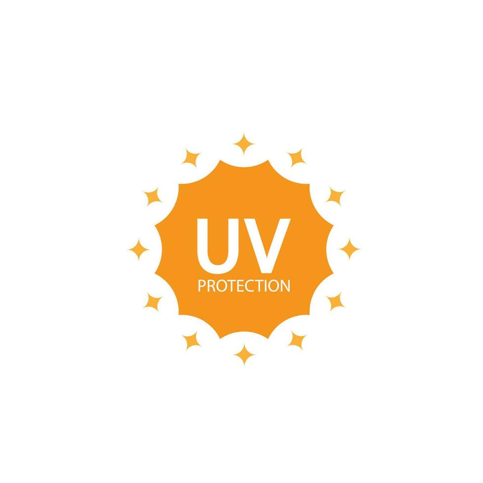 uv protezione logo solare crema luce del sole crema solare vettore