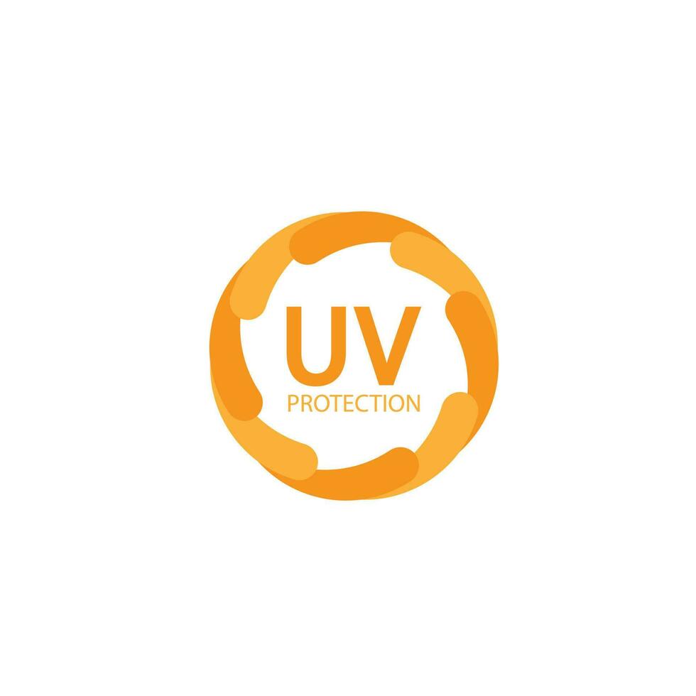 uv protezione logo solare crema luce del sole crema solare vettore