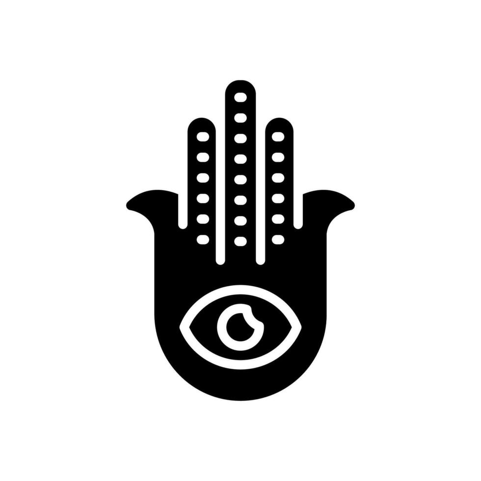 hamsa icona per il tuo sito web, mobile, presentazione, e logo design. vettore