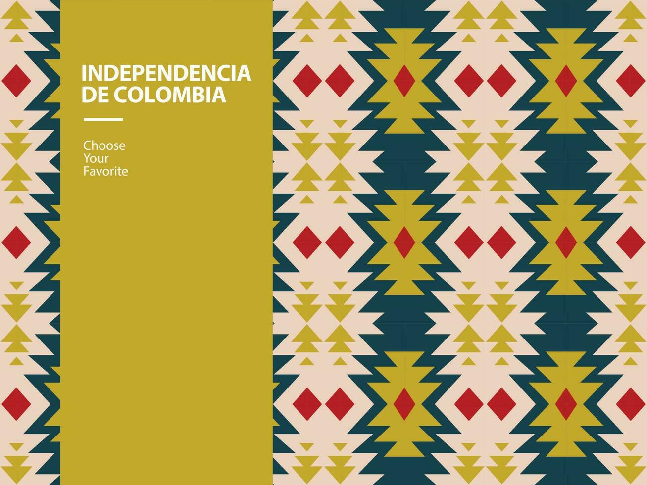 indipendencia de Colombia bandiera evento orgoglio vettore viaggio giallo vacanza elemento la libertà nazionale arte
