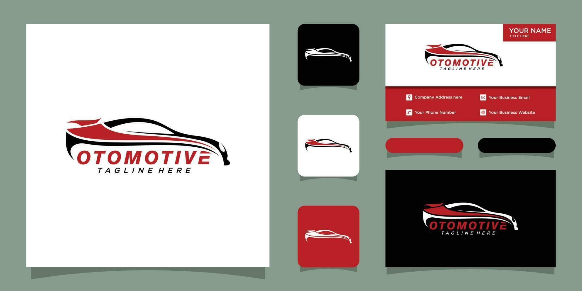 velocità auto auto logo modello vettore icona con attività commerciale carta design premio vettore