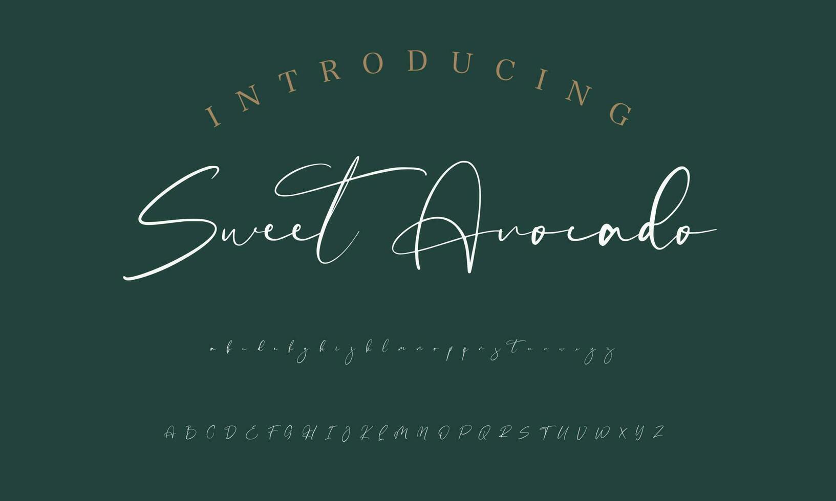 firma font calligrafia logotipo copione spazzola font genere font lettering manoscritto vettore