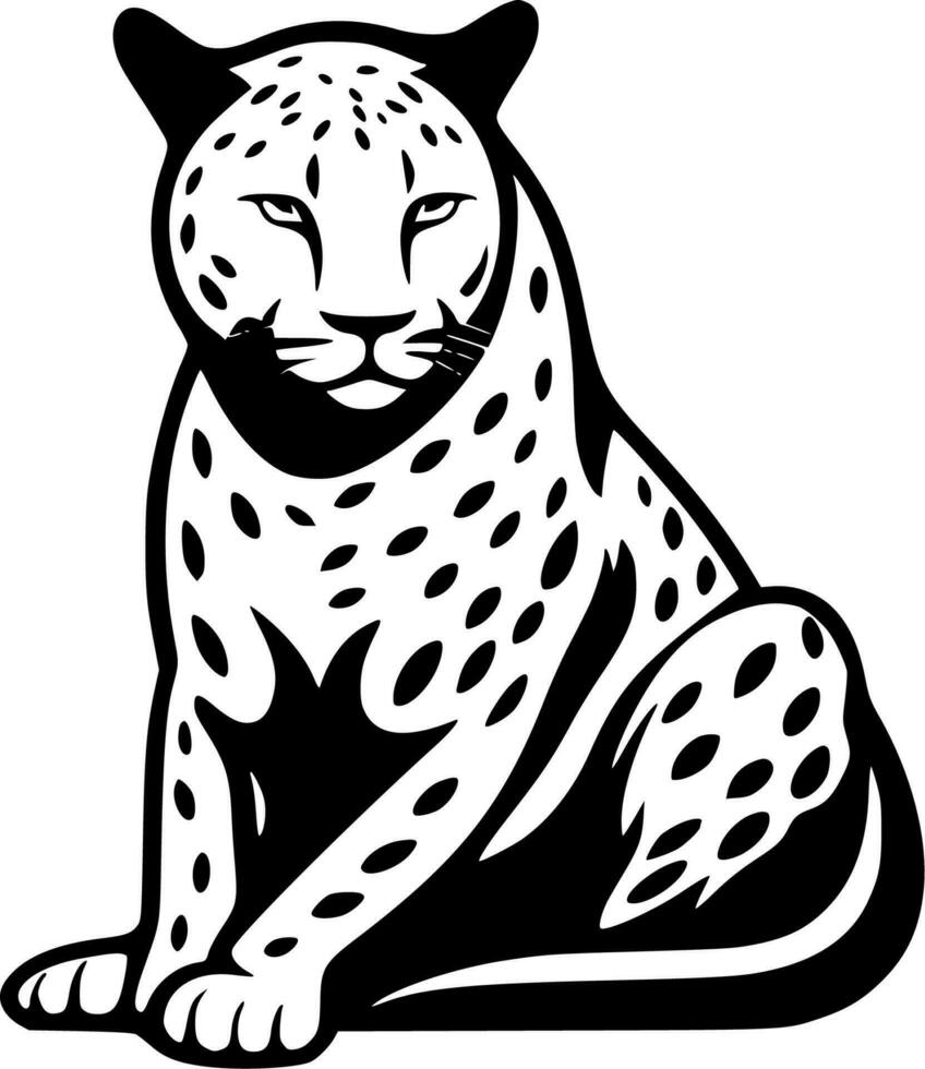 leopardo - alto qualità vettore logo - vettore illustrazione ideale per maglietta grafico