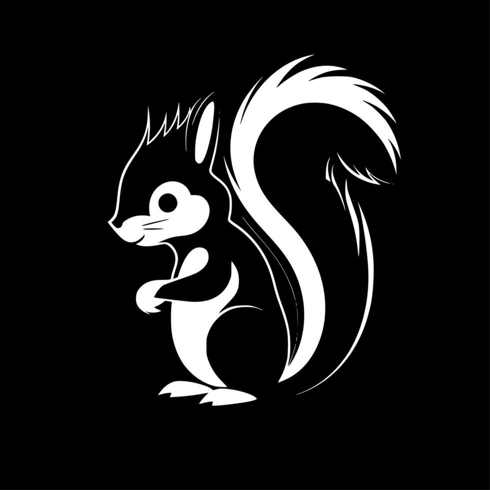scoiattolo - alto qualità vettore logo - vettore illustrazione ideale per maglietta grafico