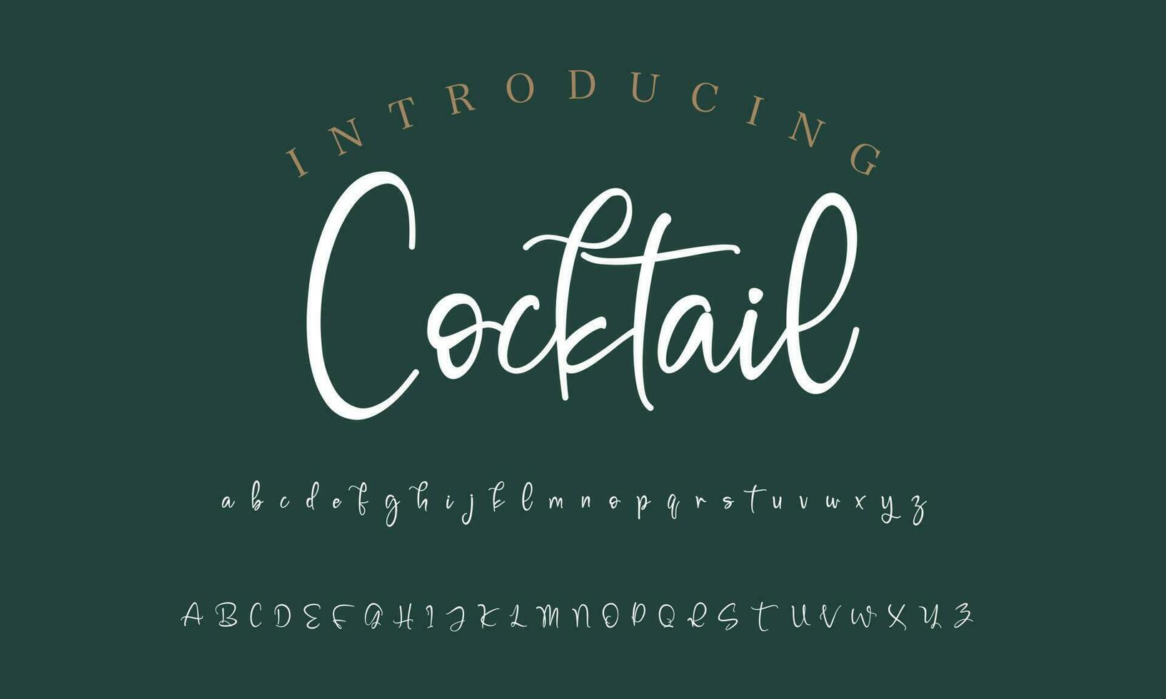 firma font calligrafia logotipo copione spazzola font genere font lettering manoscritto vettore