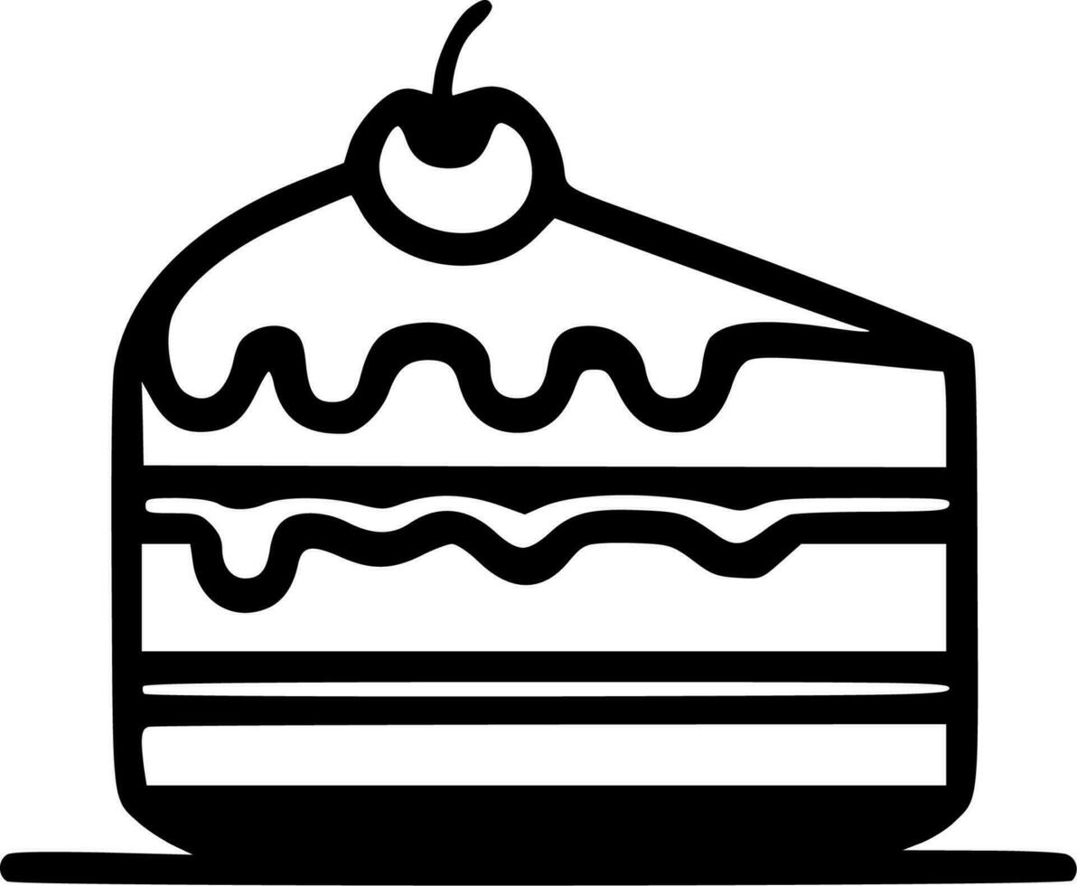 torta - alto qualità vettore logo - vettore illustrazione ideale per maglietta grafico