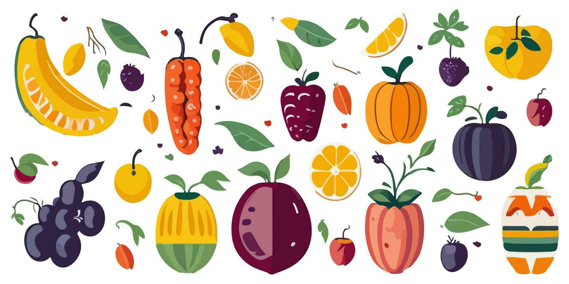 vettore illustrazione di agrume frutta che esplode con vivace spruzzi