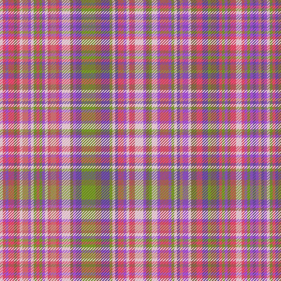 senza soluzione di continuità tessuto dai un'occhiata di struttura sfondo vettore con un' tartan plaid tessile modello.