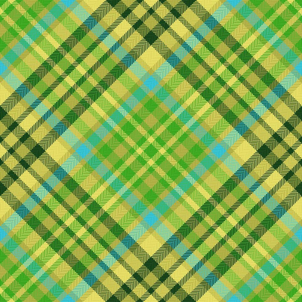 dai un'occhiata tessile sfondo di senza soluzione di continuità struttura tessuto con un' modello tartan vettore plaid.