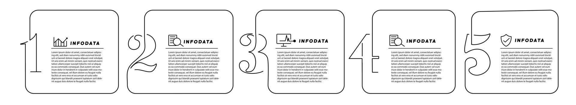 elementi di design di infografica aziendali set di infografica 3d vettore