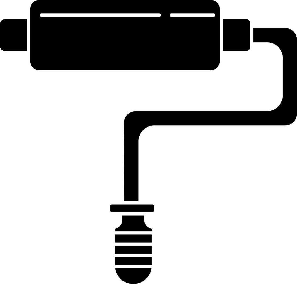 isolato dipingere rullo icona o simbolo. vettore