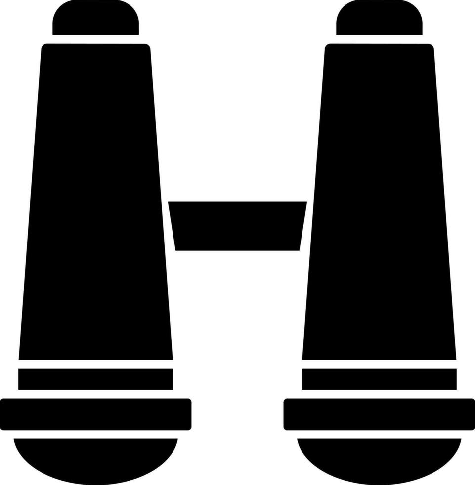 binocolo icona o simbolo nel piatto stile. vettore