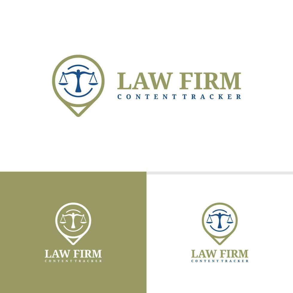 legge azienda con punto logo modello, creativo legge azienda logo design vettore, punto logo concetto vettore