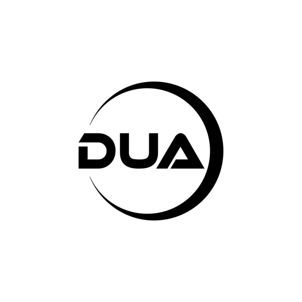 dua lettera logo design nel illustrazione. vettore logo, calligrafia disegni per logo, manifesto, invito, eccetera.