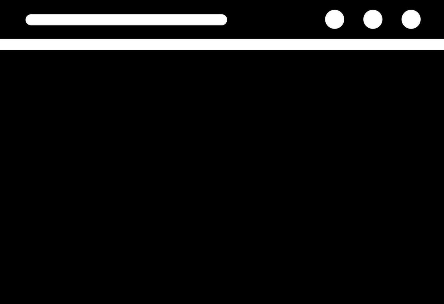 piatto illustrazione di del browser icona o simbolo. vettore
