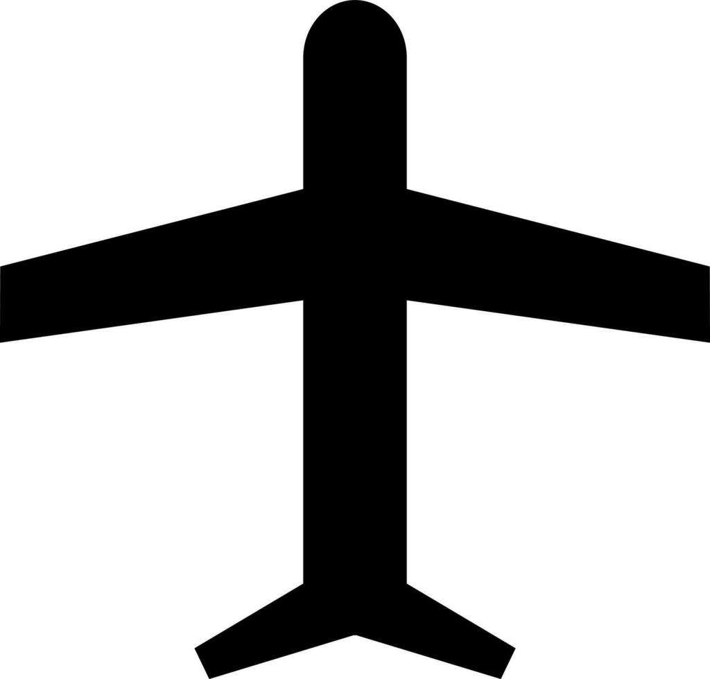 illustrazione di aereo icona o simbolo. vettore