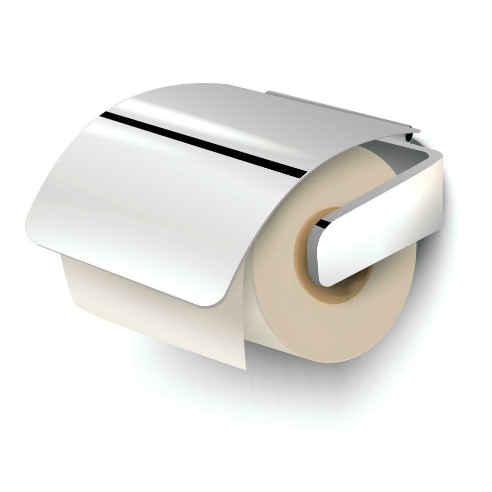 3d realistico vettore icona illustrazione di gabinetto carta con metallo maneggiare, isolato su bianca sfondo.